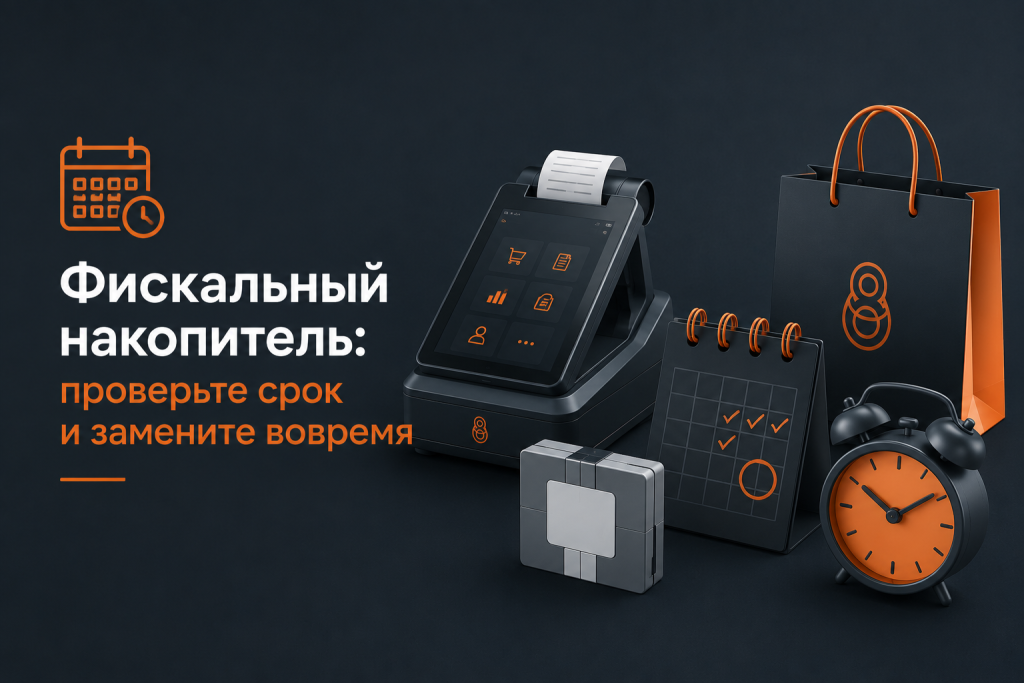 Замена фискального накопителя