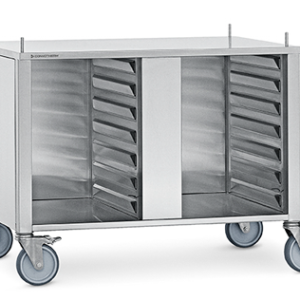 Подставка Convotherm 6.20, 10.20 закрытая с 3-х сторон, 14 пар направляющих, на колесах