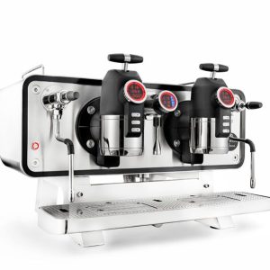 Кофемашина Sanremo Opera 2 высокие гр. стальная-белая