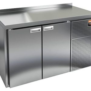 GN 11 BR2 BT стол охл. (-10-18), 2 двери, увелич. объёма, на низ. ножках, 1505х700х850мм, HICOLD RUS