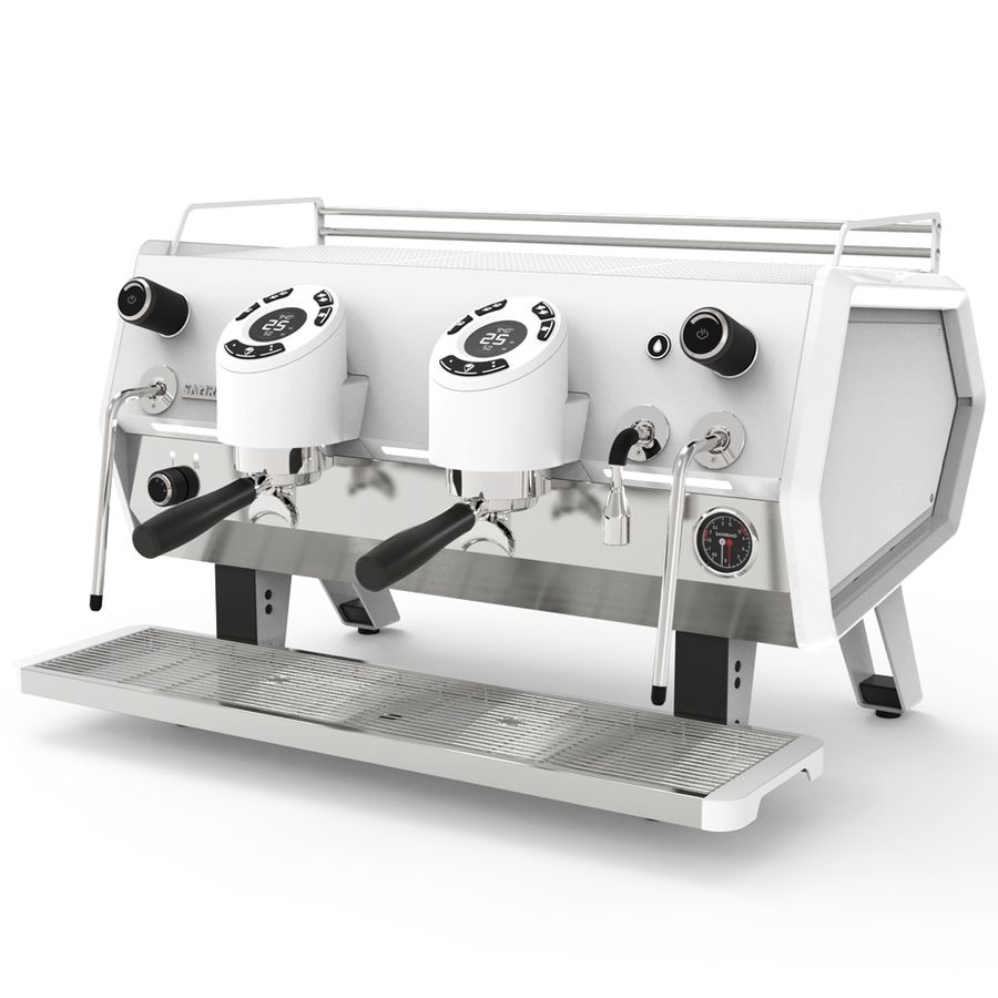 Кофемашина Sanremo D8 PRO 2 высокие гр,Total White, белая