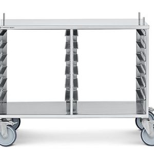 Подставка Convotherm 6.20, 10.20 закрытая с 2-х сторон, 14 пар направляющих, на колесах