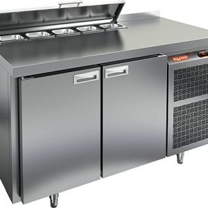 SL2-11GN (1/6) О стол для салатов охл. островн. (+2+10), 2 двери, 1390х700х850мм, HICOLD RUS
