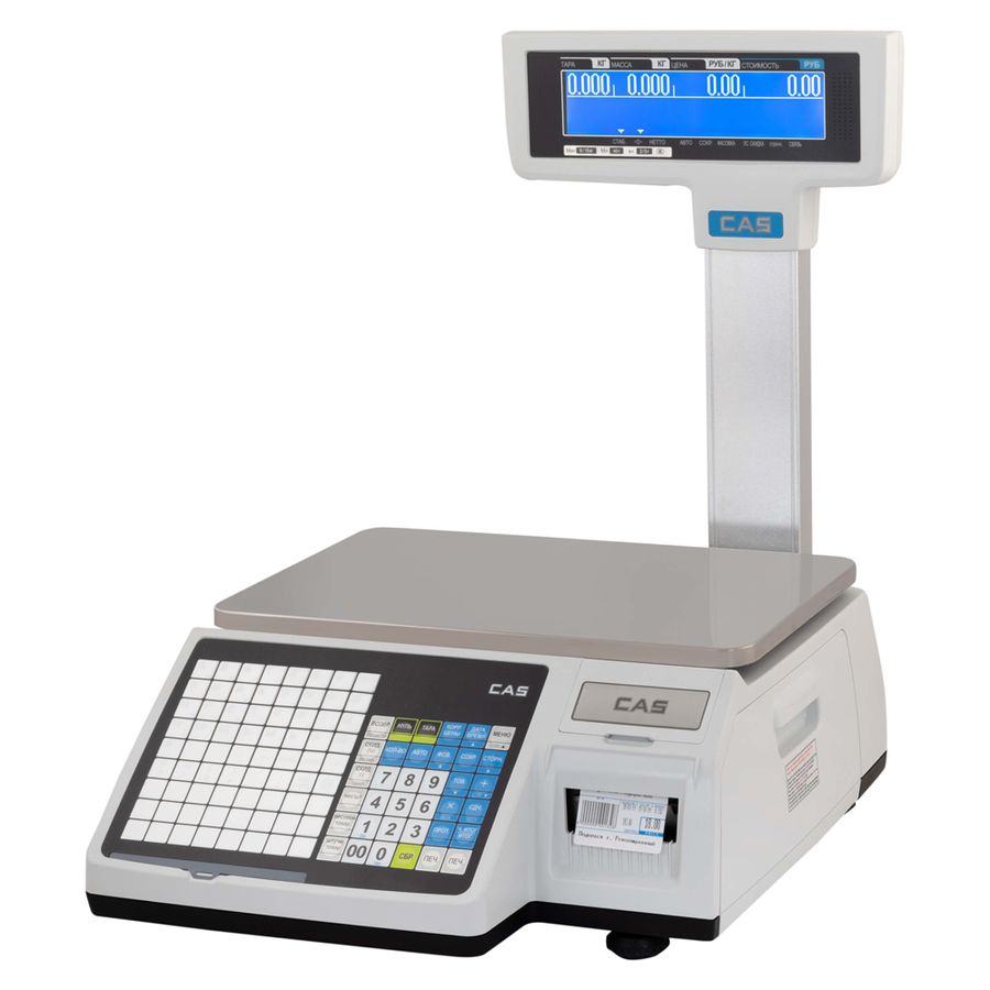 Весы торговые с печатью этикеток CL3000-06P
