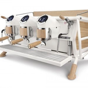 Кофемашина Sanremo Cafe Racer 3 гр. белая-дерево