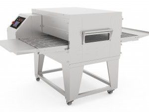 Печь для пиццы Abat ПЭК-600 электрич., с дверцей, конвейерная, 1 камера 770x693