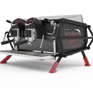 Кофемашина Sanremo Cafe Racer Naked 2 гр. черно-красная