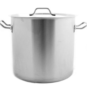 Кастрюля нерж с тройным дном 450x450мм объем 71,5L с дв.ручками, 101308 (Viatto)