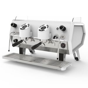 Кофемашина Sanremo D8 2 высокие гр, Подсветка групп+Cold Touch+Экономайзер, Total White, белая