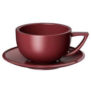 Кофейная пара Sawada 280 мл C5070R, бордовая