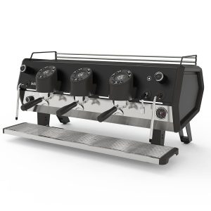 Кофемашина Sanremo D8 PRO 3высокие гр,Total Black,Подсветка+Cold Touch+Экономайзер,черная