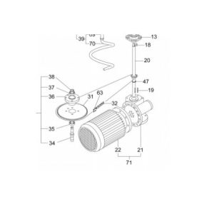 Мотор-редуктор для 38/SN 2V, арт. SL3406