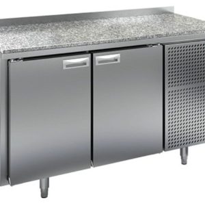 GN 11/TN КАМЕНЬ стол охл. (-2+10), 2 двери, 1390х700х850мм, HICOLD RUS