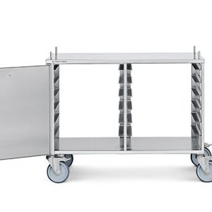 Подставка Convotherm maxx pro BAKE закрытая с 2-х сторон, 7 пар направляющих EN, 1 дверь, на колесах
