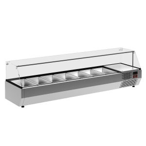 Витрина для ингредиентов Полюс A40 SM 1,2-G (3 GN1/3+1 GN1/2)
