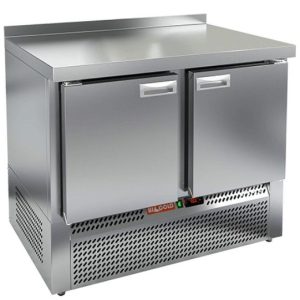 GNE 11/TN стол охл.(-2+10), 2 двери, 1000х700х850мм, ниж.распол.агрегата, HICOLD RUS