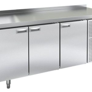 SN 111/BT W стол охл.(-10-18), 3 двери, 1835х600х850мм, пластифик., HICOLD RUS