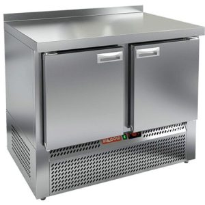SNE 11/BT стол охл.(-10-18), 2 двери, 1000х600х850мм, ниж.распол.агрегата, HICOLD RUS